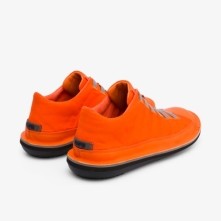 Camper Orange Ankle Boots Mens - Beetle Online Ireland | HKOLM6182